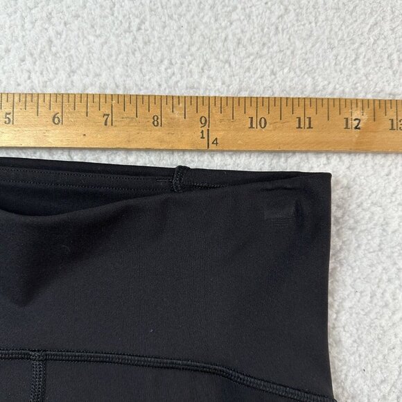 Lululemon Women's Train Times Crop Athleisure Mesh Cutout Leggings Size 4 Black - Picture 5 of 8